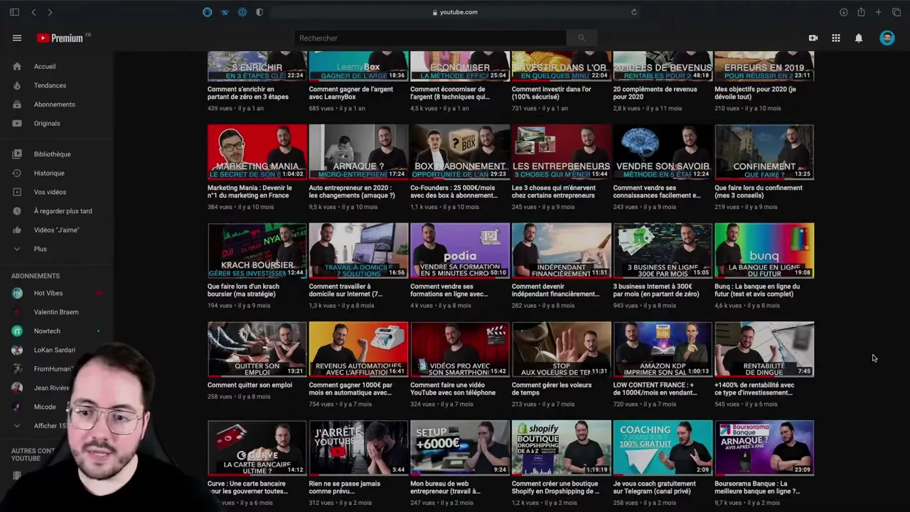 Conseils pour développer sa chaîne YouTube