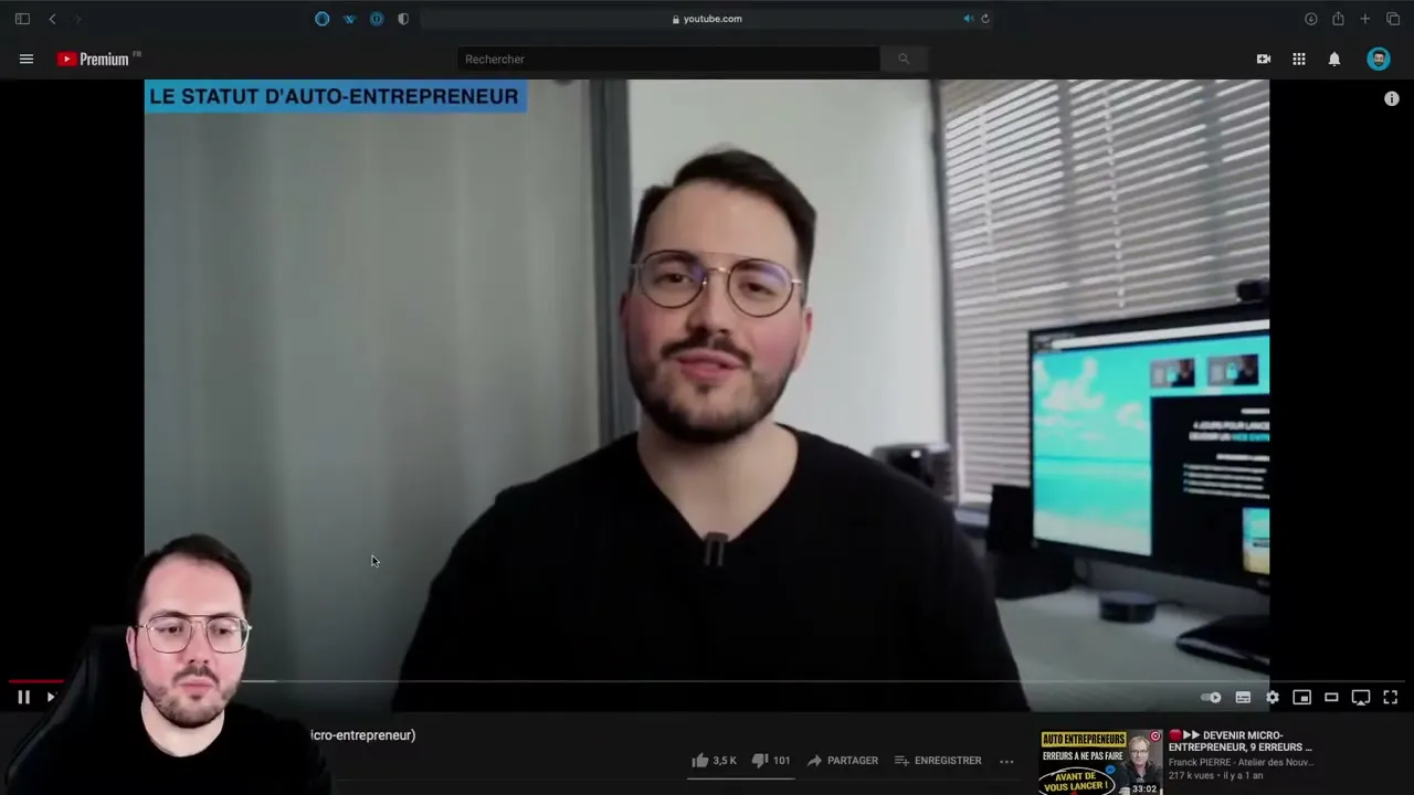 Statistiques de la chaîne YouTube après 2 ans