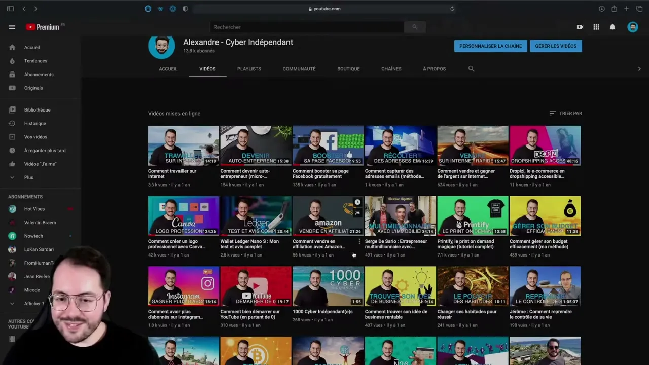 Stratégie de volume de recherche sur YouTube