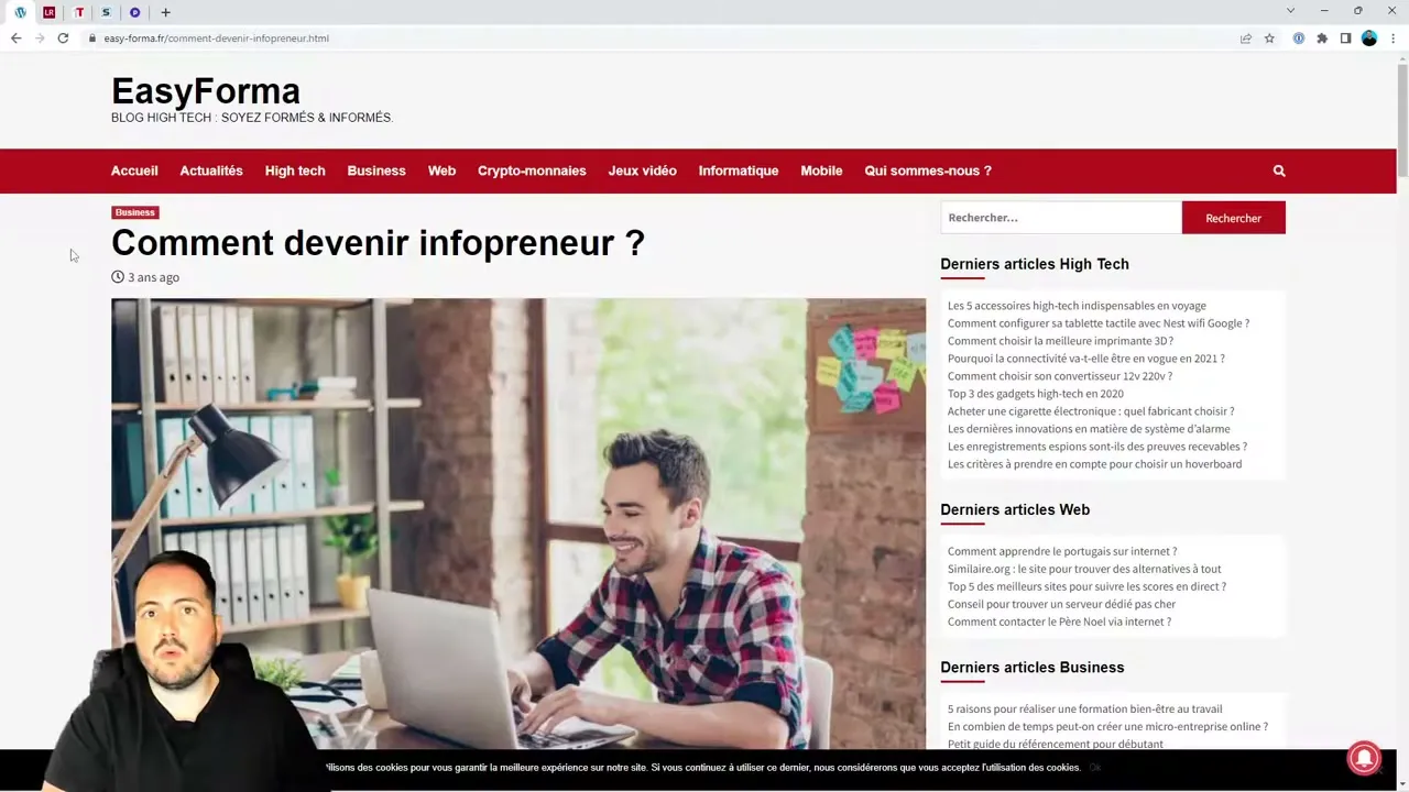 L'infoprenariat : vendre ses connaissances en ligne