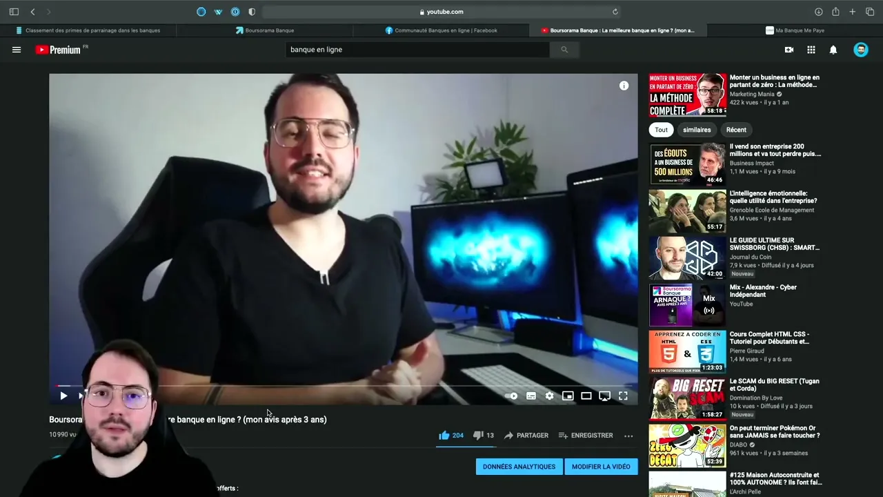 Résultats et preuves de gains en parrainage bancaire