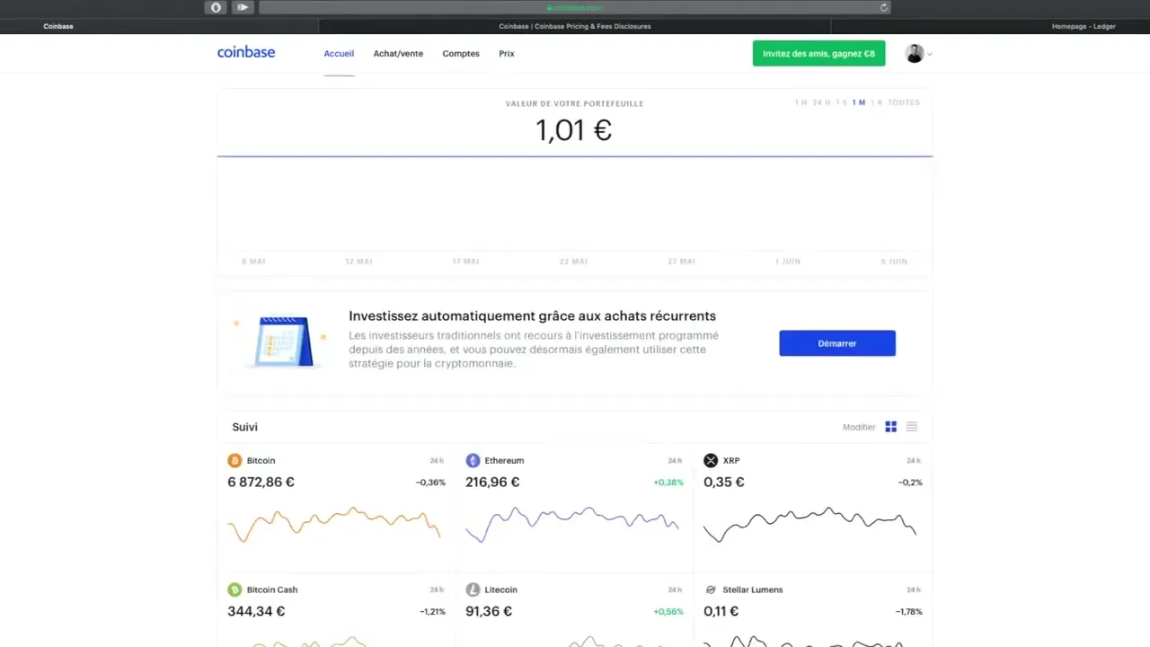 Sécuriser ses Bitcoins avec Coinbase et le Ledger