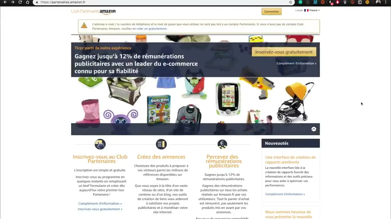 Le Club Partenaire Amazon et son fonctionnement