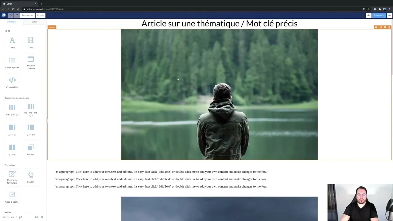 Conseils pour réussir son blog avec Systeme.io