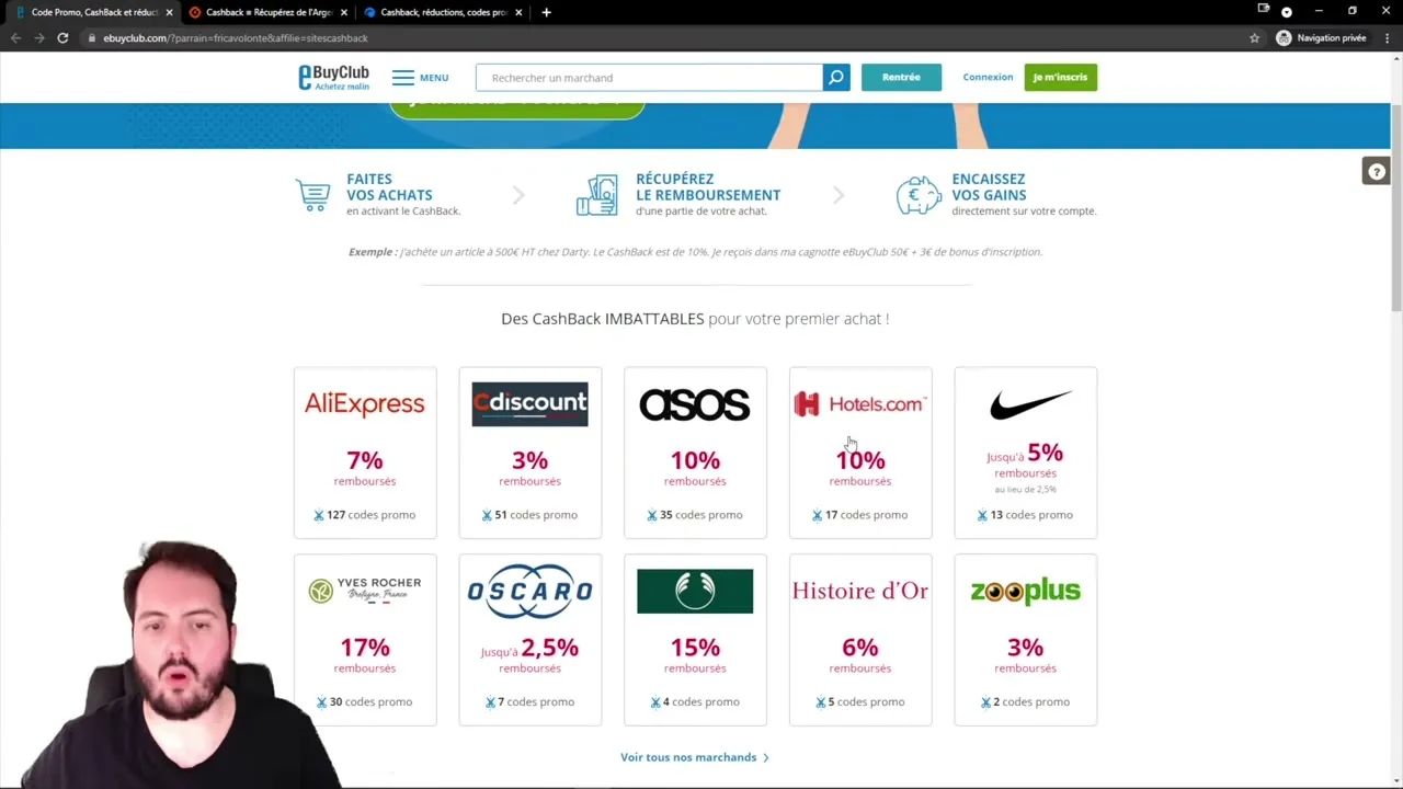 Comparatif des plateformes de cashback eBuyClub, iGraal et Poulpeo