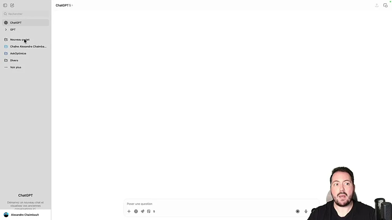 Interface de ChatGPT 5.2 et modèles de raisonnement
