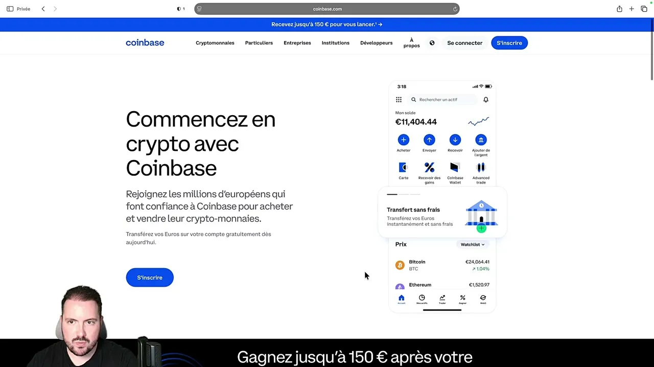 Présentation de Coinbase - Plateforme crypto leader mondial