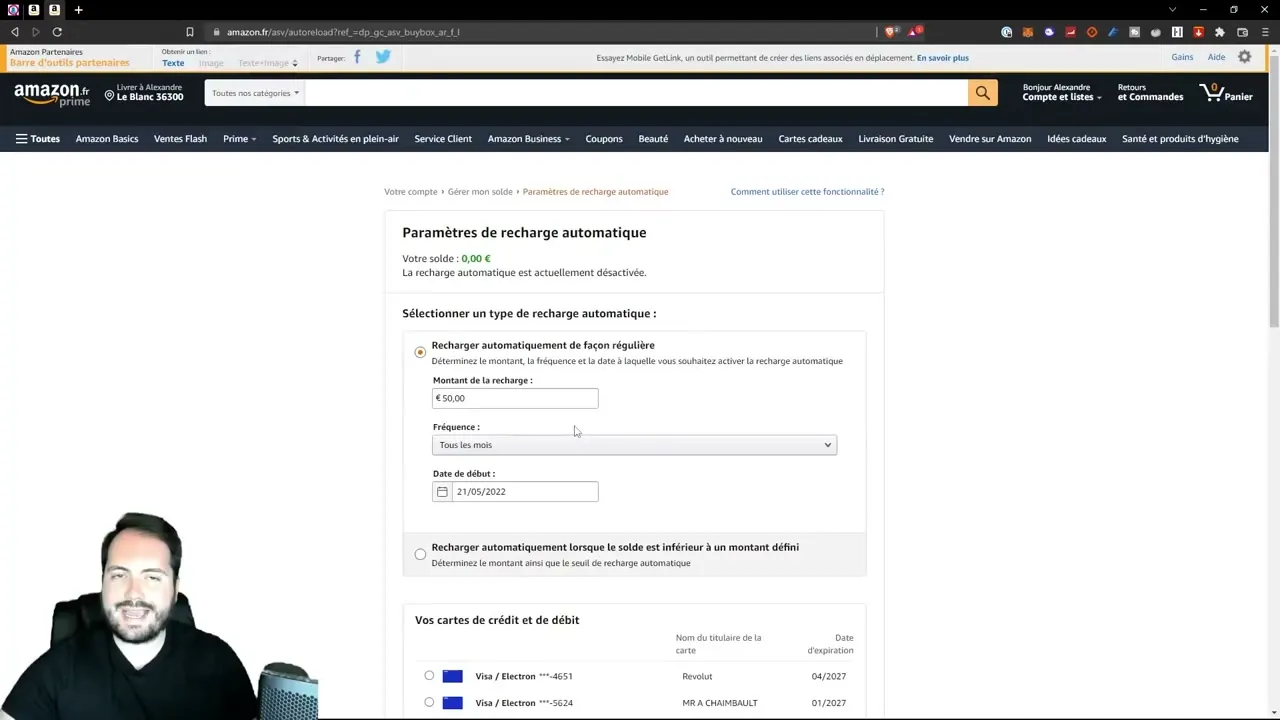 Économies réalisées grâce à l'astuce des recharges Amazon