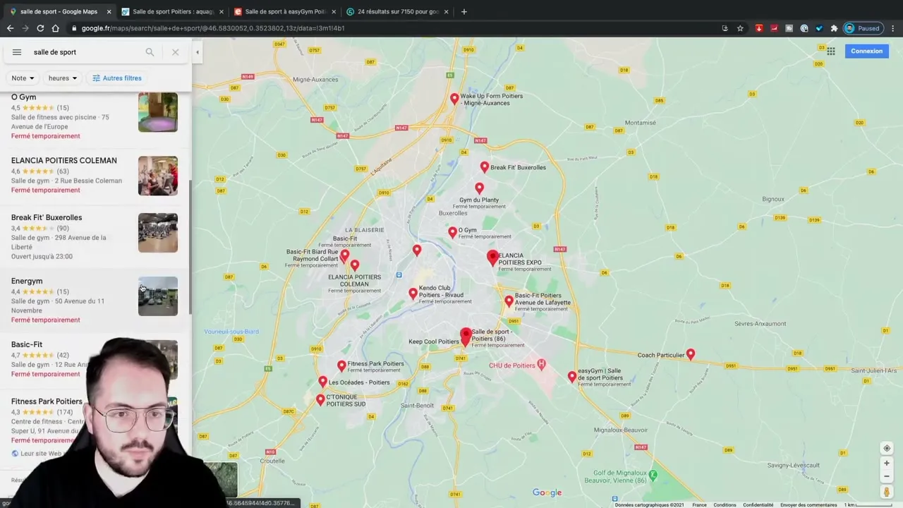 Prise de contact avec les entreprises locales