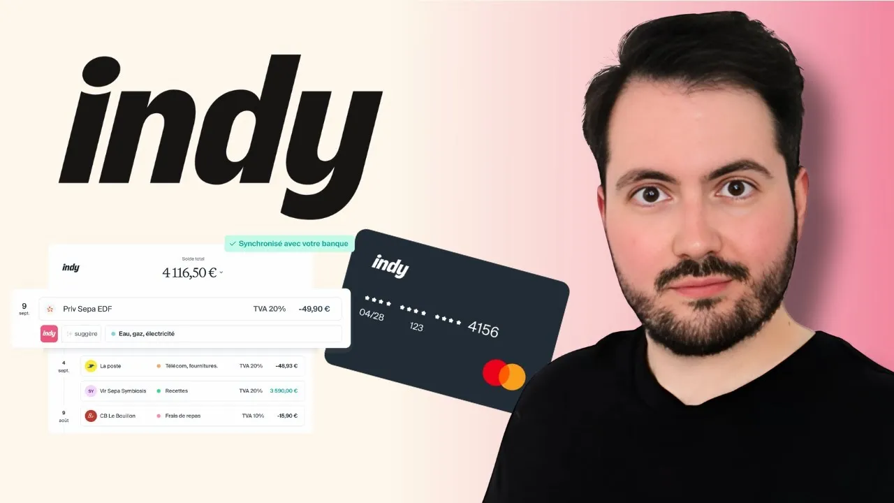 Catégorisation automatique des transactions par l'IA d'Indy