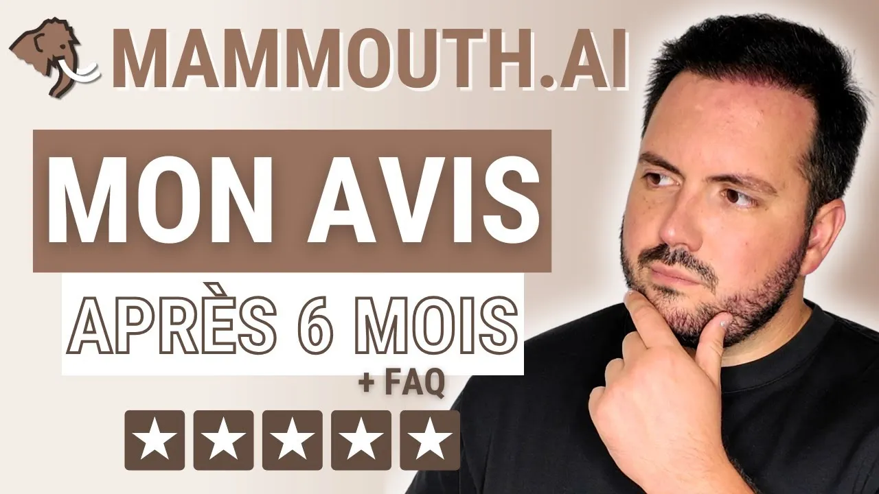 Liste des modèles d'IA disponibles sur Mammouth.AI