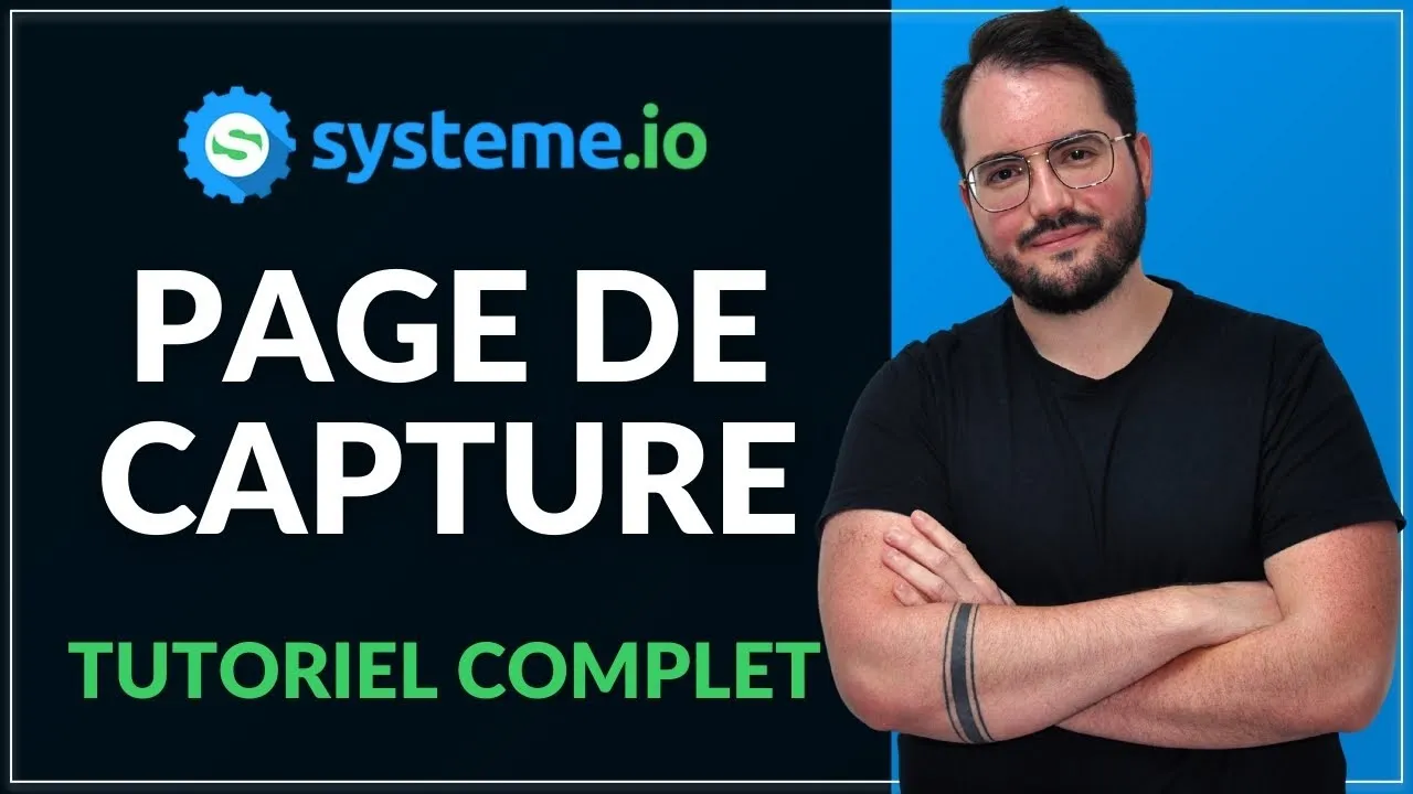 Création d'un tunnel de vente et page de capture dans Systeme.io