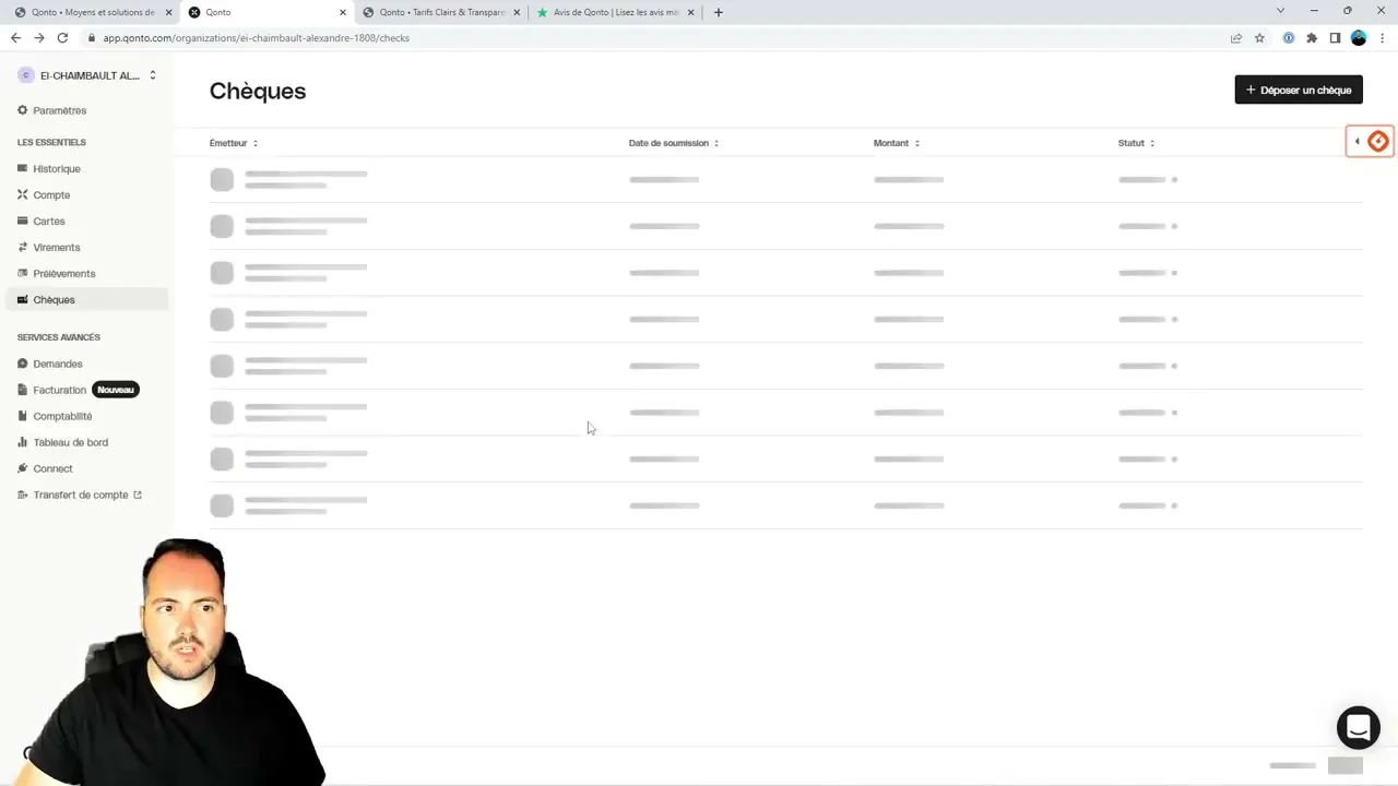 Outils de comptabilité et de facturation de Qonto