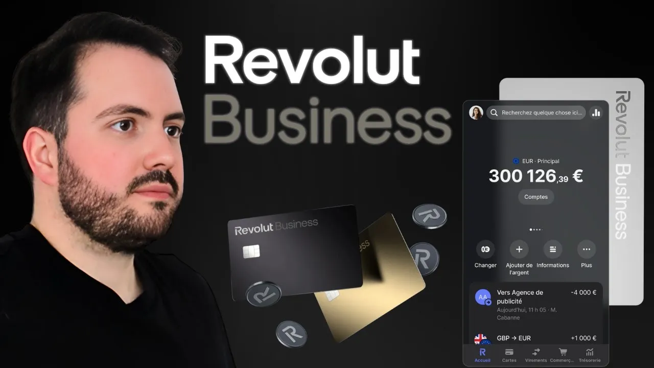 Ouverture de compte Revolut Business sur mobile