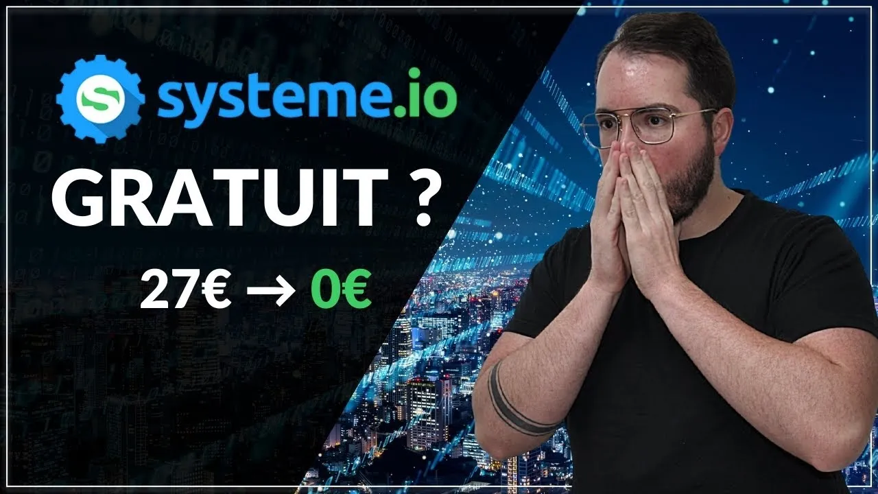 Page des tarifs et fonctionnalités de Systeme.io