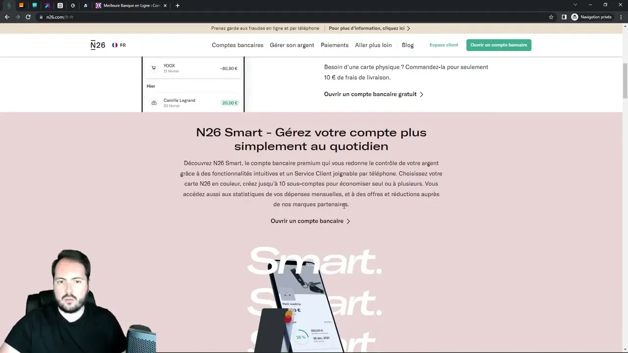 N26 - Application bancaire et carte Mastercard
