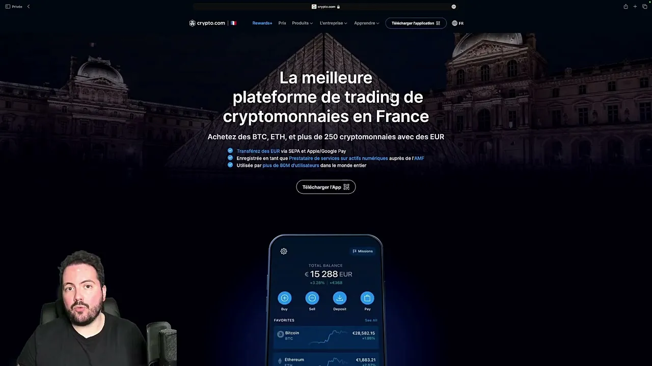 Les différentes cartes Visa Crypto.com et leurs avantages
